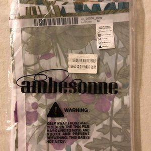 NIP Ambesonne Shower Curtain W/ Hooks